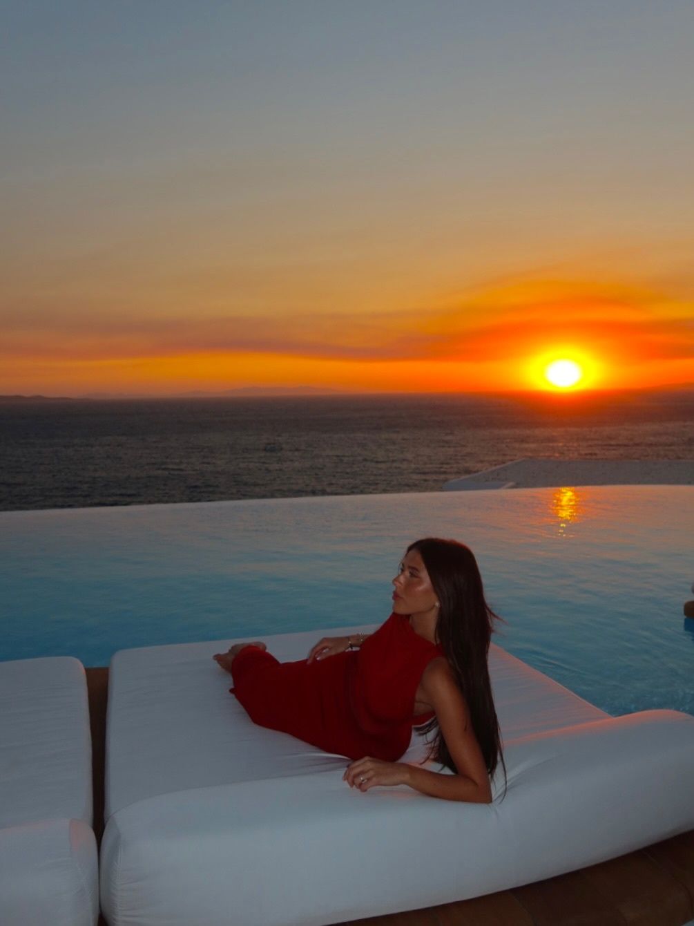 Roksana Węgiel pozdrawia z Mykonos