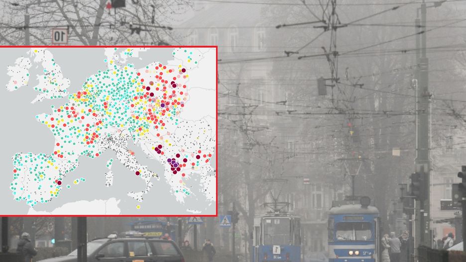 Wraz z sezonem grzewczym, powietrze jest coraz bardziej zanieczyszczone