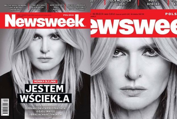 "GROŹNA" Olejnik na okładce Newsweeka: "JESTEM WŚCIEKŁA!" (FOTO)