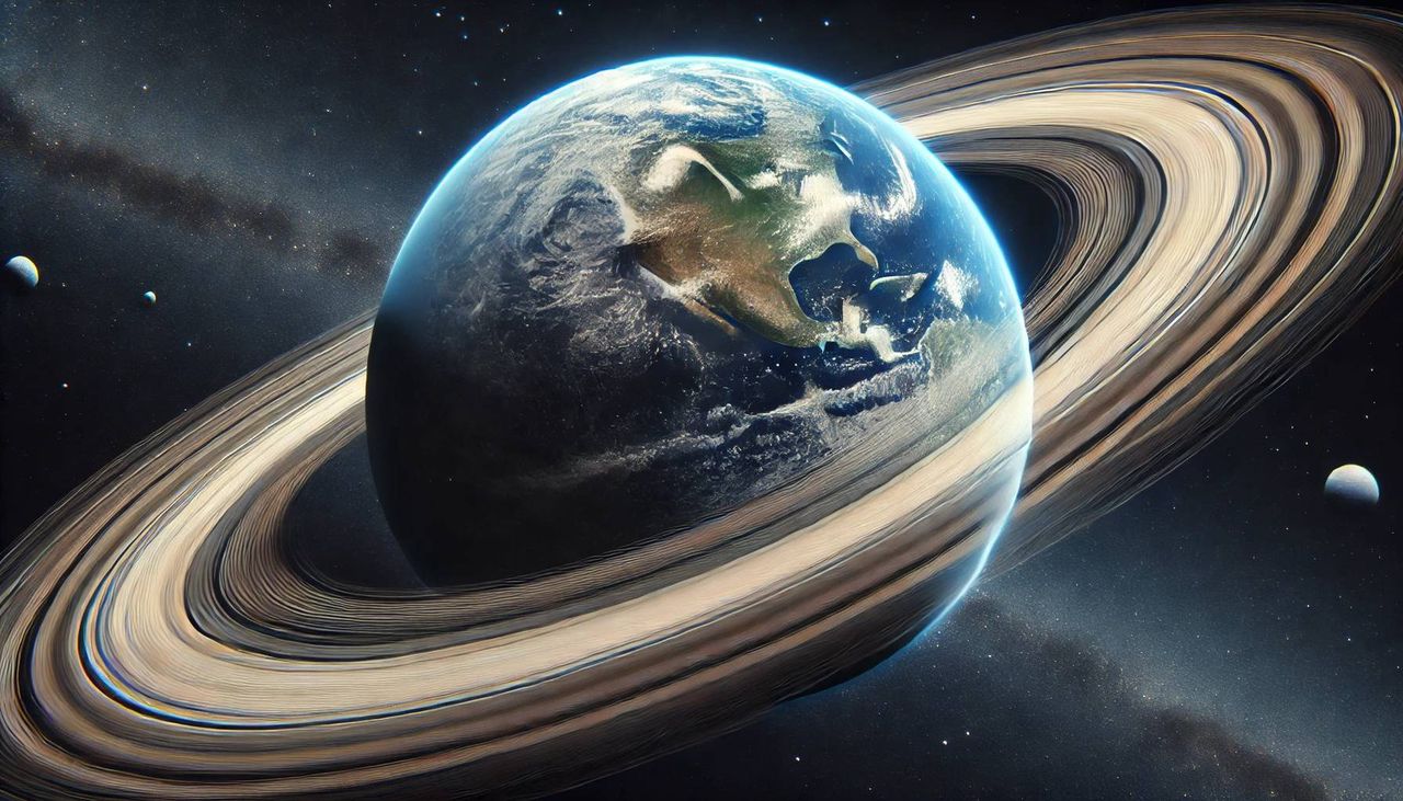 Scientists unveil theory: Earth once had Saturn-like rings