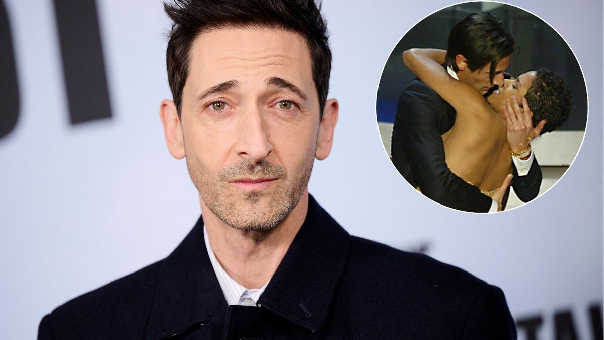 Adrien Brody wspomniał pocałunek z Halle Berry