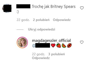 Zrelaksowana Magda Gessler świeci naturalnym licem na seflie. Fani: "TROCHĘ JAK BRITNEY SPEARS"