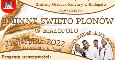 Dożynki Gminy Białopole 2022. Gwiazda wieczoru zespół Skaner