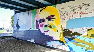 Bydgoszcz: Pod jednym z wiaduktów powstaje nowy mural