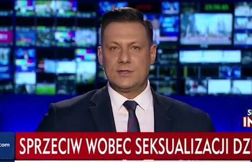 Fundacja Barta Staszewskiego złoży do KRRiT wniosek o ukaranie TVP. "Treści homofobiczne, transfobiczne"