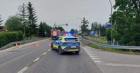 Wyciek gazu na stacji paliw. Akcja służb trwa już kilkanaście godzin