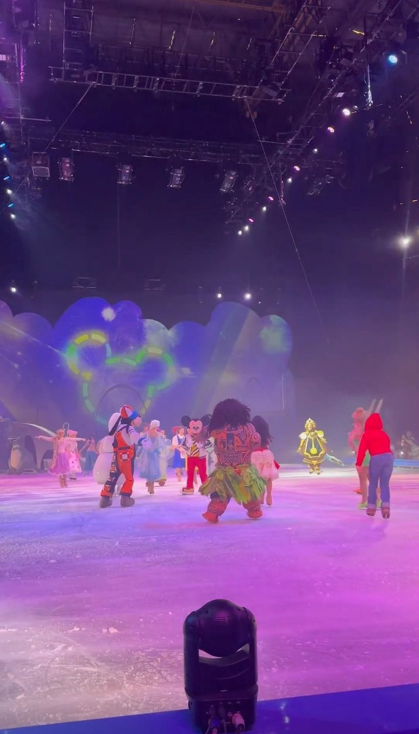 Lewandowscy na "Disney on Ice"