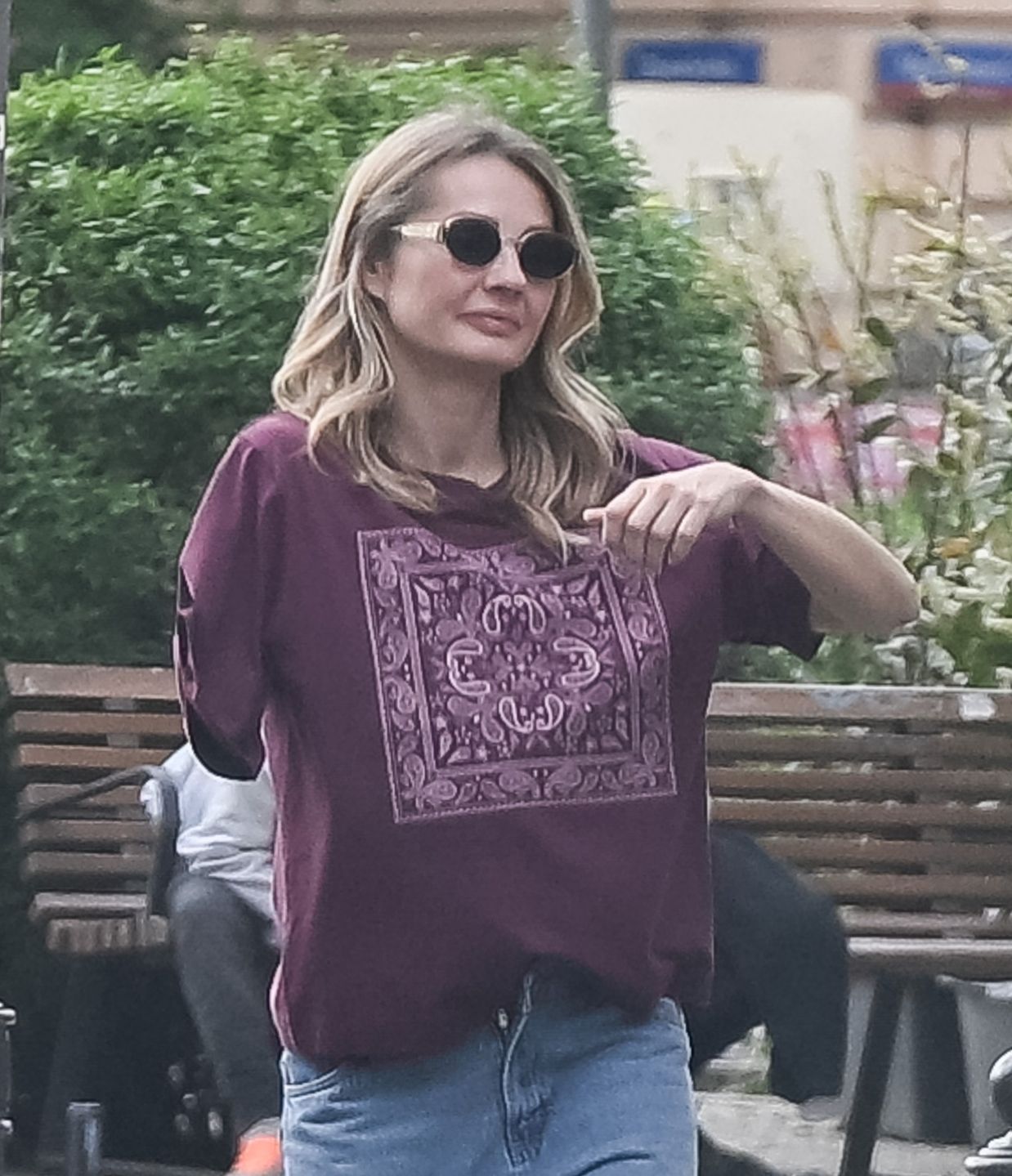 Małgorzata Socha "przyłapana" w Warszawie