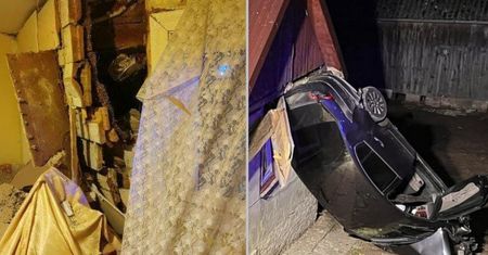 Brutalne przebudzenie. Pijany 23-latek wjechał mu w dom