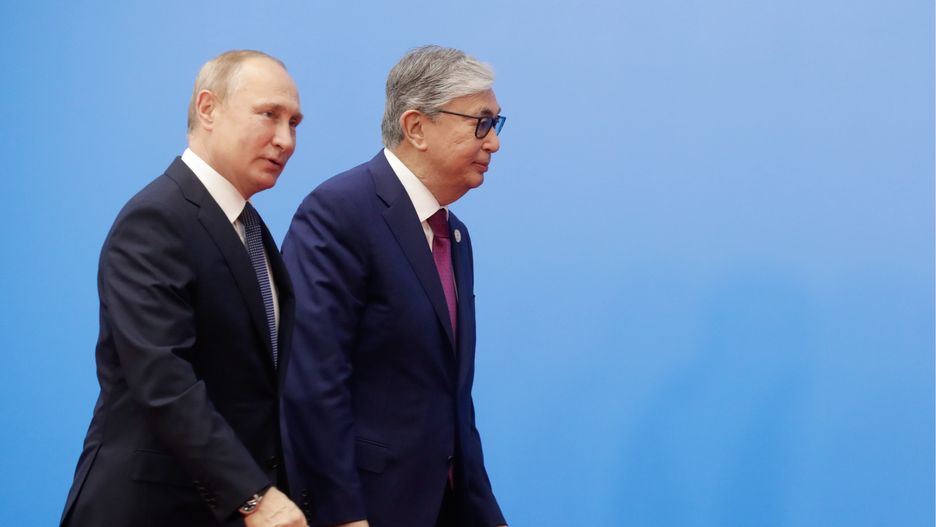 Prezydenci Rosji i Kazachstanu