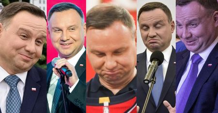 Andrzej Duda - najbardziej "memiczny" polski prezydent. Oto jego najlepsze miny! (ZDJĘCIA)