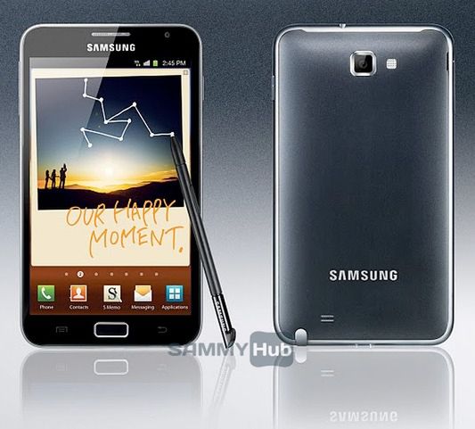 Samsung Galaxy Note (fot. Sammy's Hub)