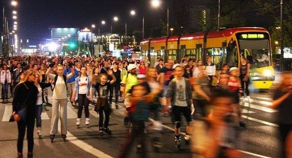 Night Fever, czyli disco na Nightskating Warszawa