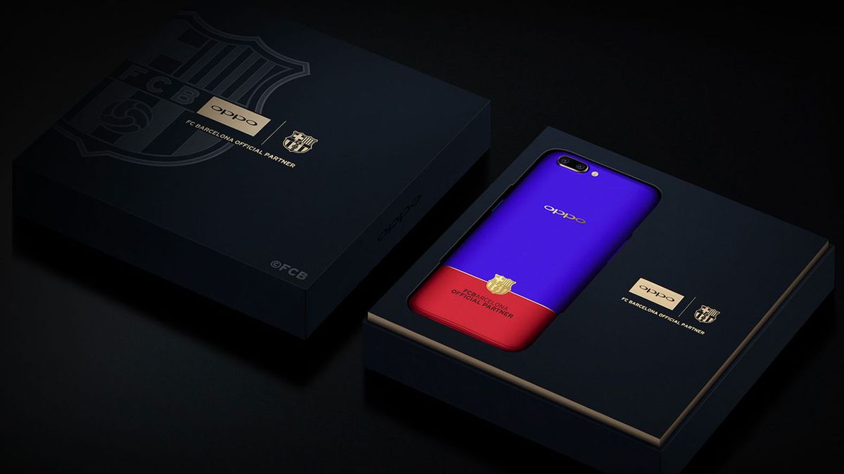 Oppo R11 FC Barcelona Edition - taki telefon dla fanów piłki nożnej to ja rozumiem 1