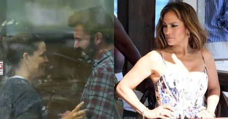 Rozbawiony Ben Affleck i Jennifer Garner kolejny raz zauważeni podczas wspólnego spotkania (ZDJĘCIA)