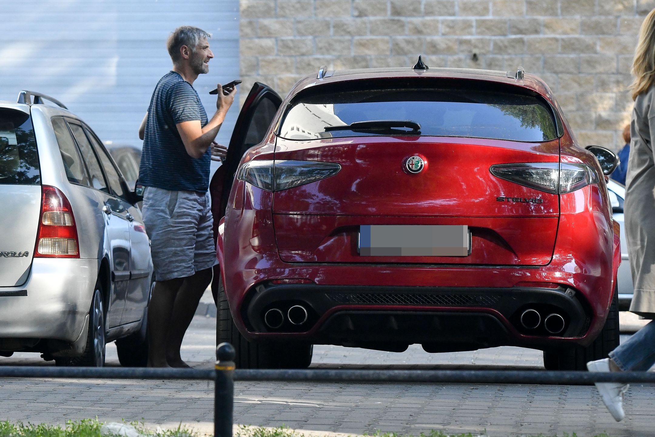 Maciej Dowbor wyskoczył na bazarek nową Alfą Romeo