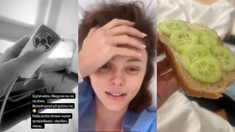 Joanna Opozda jest załamana traktowaniem pacjentów w szpitalu