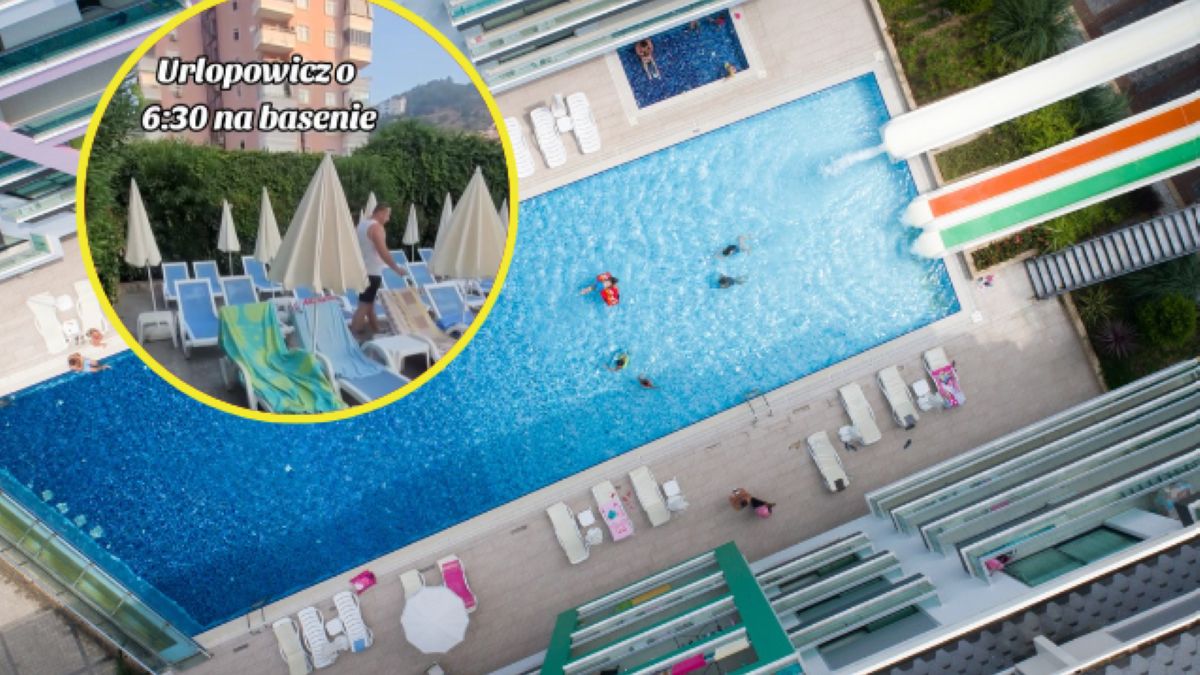 Walka o leżaki zaczyna się bladym świtem.