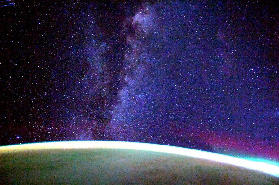Zdjęcie dnia. Droga Mleczna widziana z kosmosu