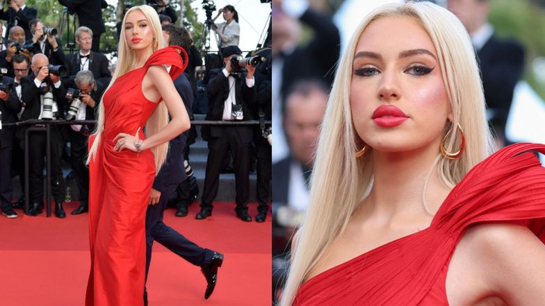 Caroline Derpienski na Festiwalu Filmowym w Cannes