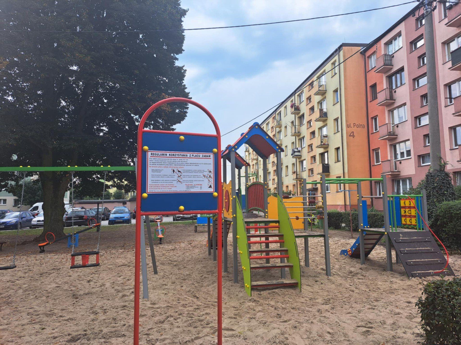 W minionym roku budowa placu zabaw przy ulicach Polna/Zamkowa znalazła się w finale Budżetu Obywatelskiego. Dziś to fajne miejsce dla najmłodszych