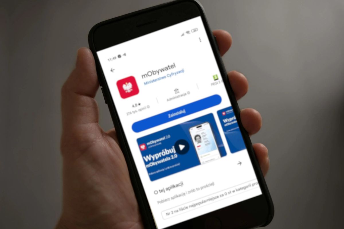 Aplikacja mObywatel z ważną funkcją. Pomoże, jeśli zgubisz dowód