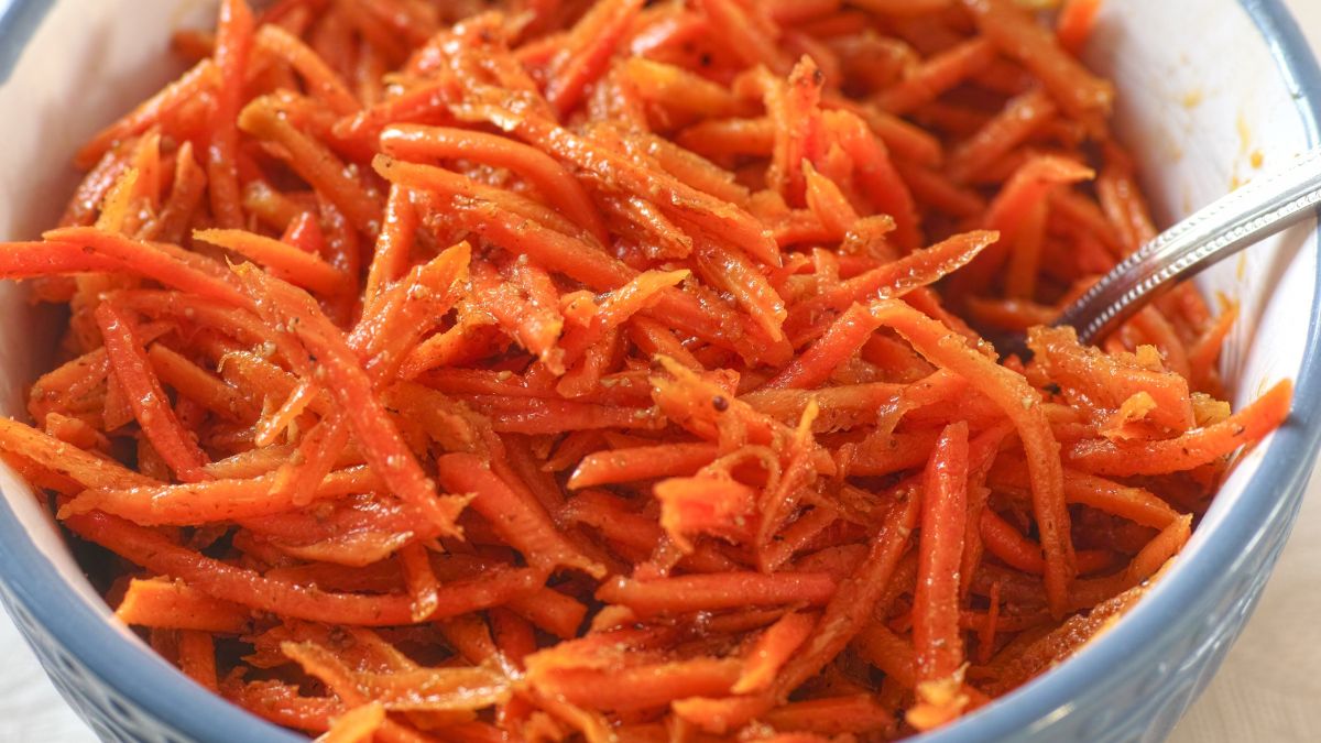 Prosta surówka z marchewki