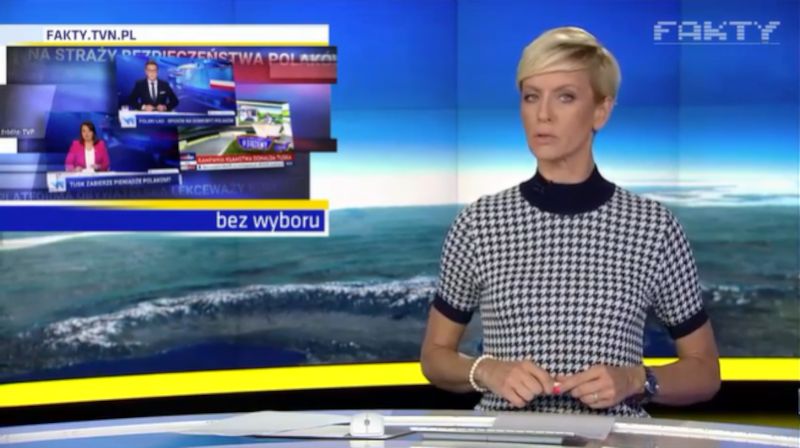 "Fakty" TVN punktują "Wiadomości" TVP w nowym materiale 