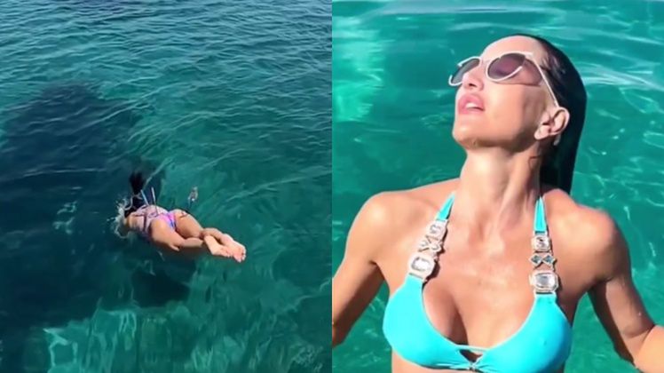 Justyna Steczkowska pozuje topless w stroju syreny 