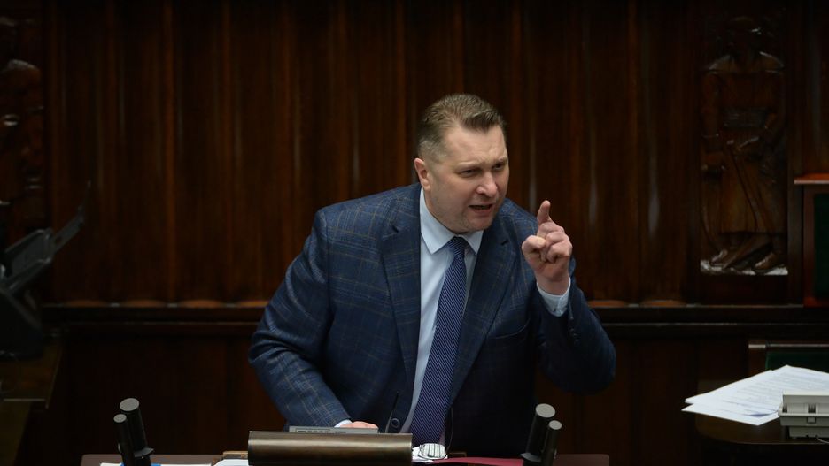 Przemysław Czarnek przekonywał w Sejmie, że jego działania ws. tzw. Willi-plus były uczciwe. 