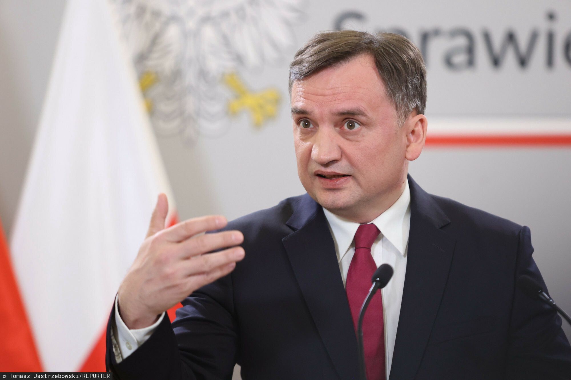 Konferencja ministra sprawiedliwo?ci
28.03.2023 Warszawa Konferencja ministra sprawiedliwosci fot. Tomasz Jastrzebowski/REPORTER
N/z: Zbigniew Ziobro
Tomasz Jastrzebowski/REPORTER