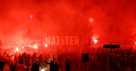 Poznań hucznie świętował mistrzostwo Polski zdobyte przez piłkarzy Lecha