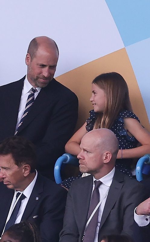 Książę William i księżniczka Charlotte