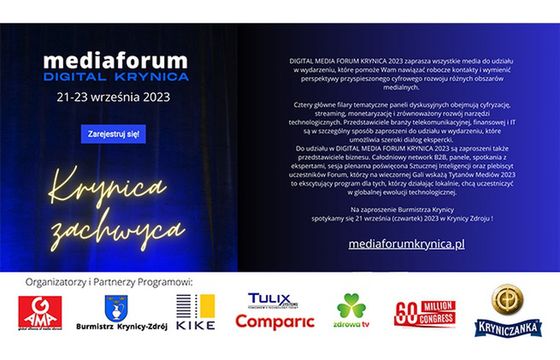 DIGITAL MEDIA FORUM KRYNICA 2023 stawia na FAST TV
