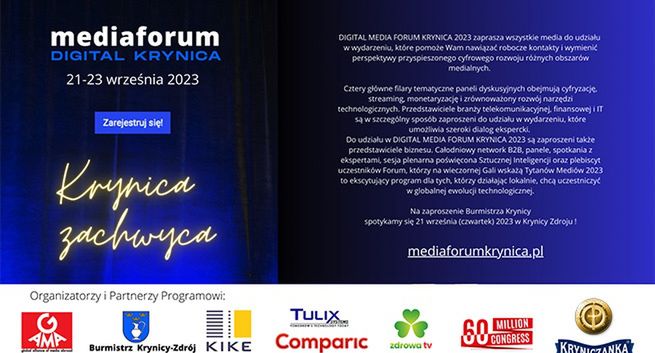 DIGITAL MEDIA FORUM KRYNICA 2023 stawia na FAST TV