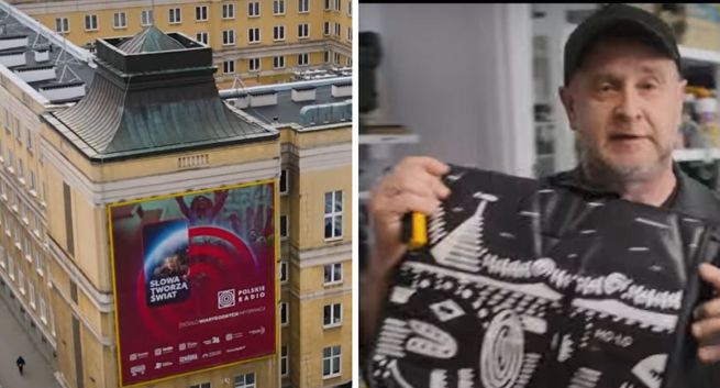 Polskie Radio robi torby dla słuchaczy z bannerów reklamowych