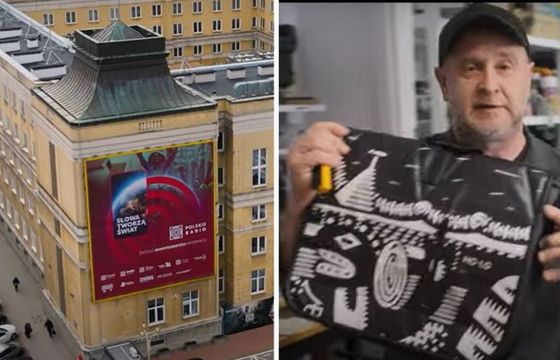 Polskie Radio robi torby dla słuchaczy z bannerów reklamowych