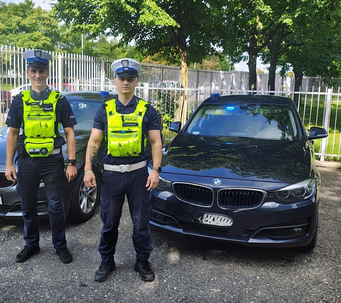 Łódź: Policjanci z grupy Speed w akcji, uratowali życie 74-latka