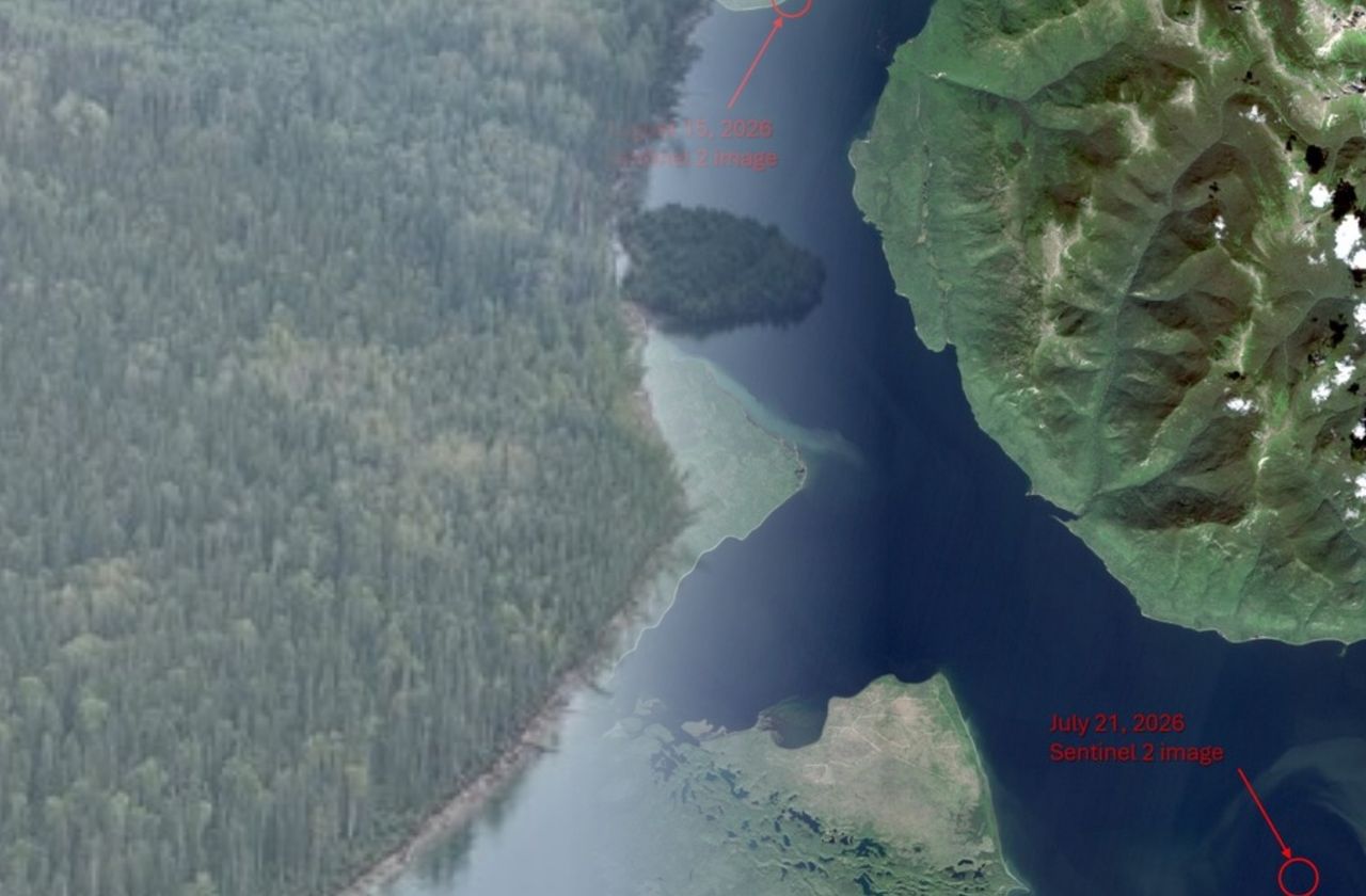 Wyspa nagle zniknęła. Znaleźli ją 30 km dalej