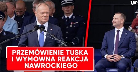 Tusk uderzył w prezydenta. Kamery nagrały reakcję Nawrockiego