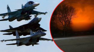 Potężne uderzenie Ukraińców w bazę wojskową. Zniszczono samoloty Su-34