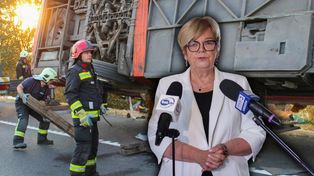 Po wypadku autokaru z Podkarpacia. Minuta ciszy w urzędzie, flagi do połowy masztu