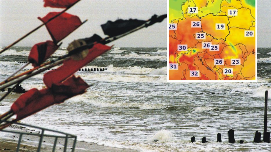 Pogoda. W środę i czwartek nadal czekają nas burze na północnym wschodzie