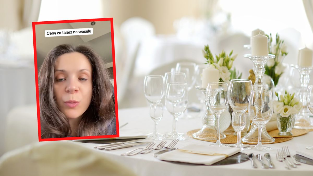 Internautka opowiedziała o cenach za talerzyk na wesele