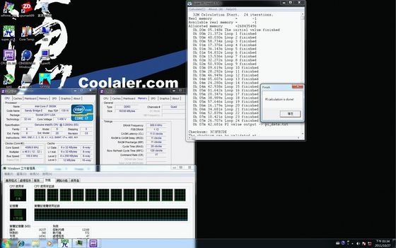 wydajność procesora Intel Core i7 3930K w aplikacji SuperPi