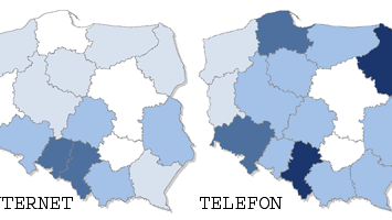 Dostępne są już mapy "białych plam" zasięgu 1