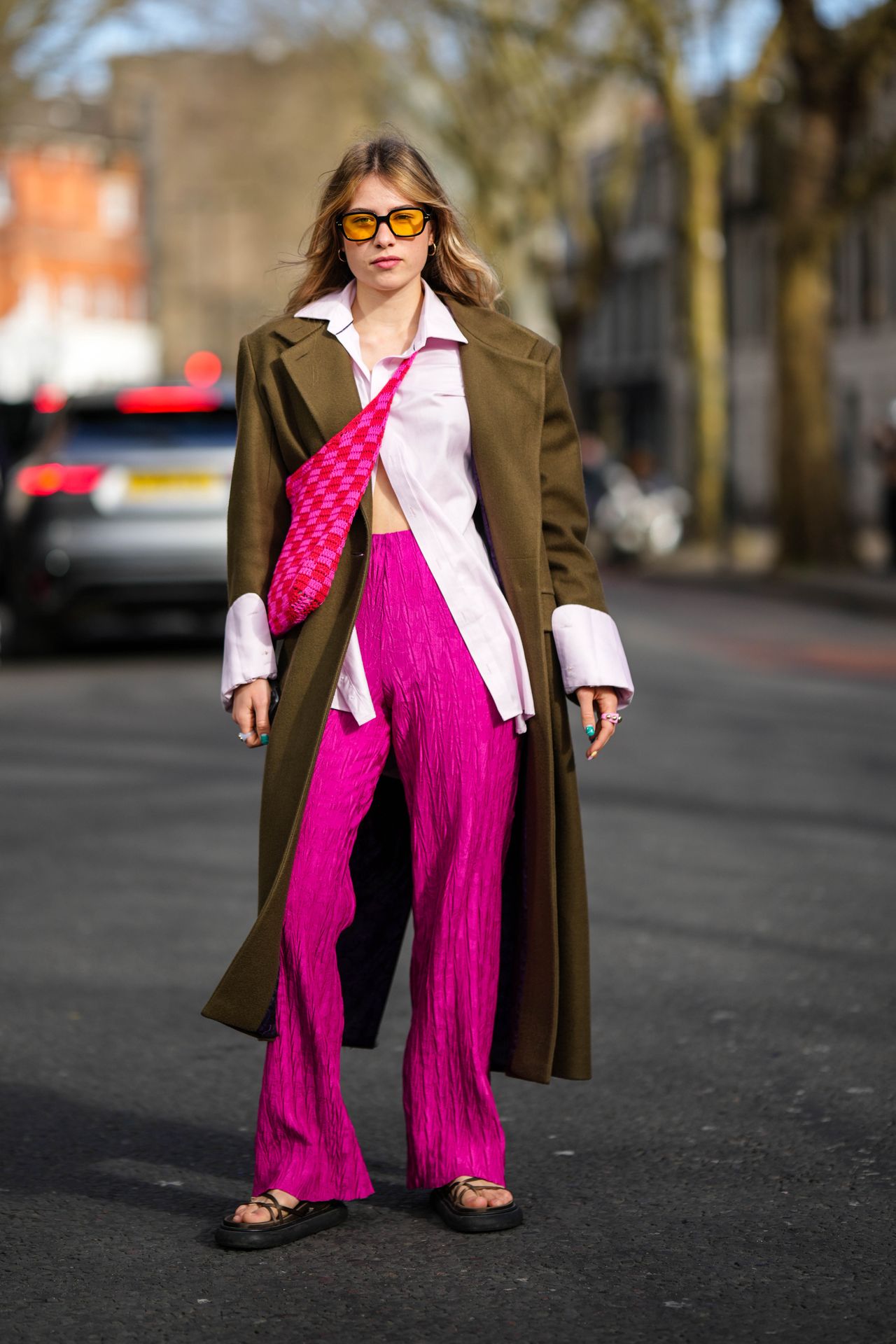 Street Style na tygodniu mody w Londynie 2023