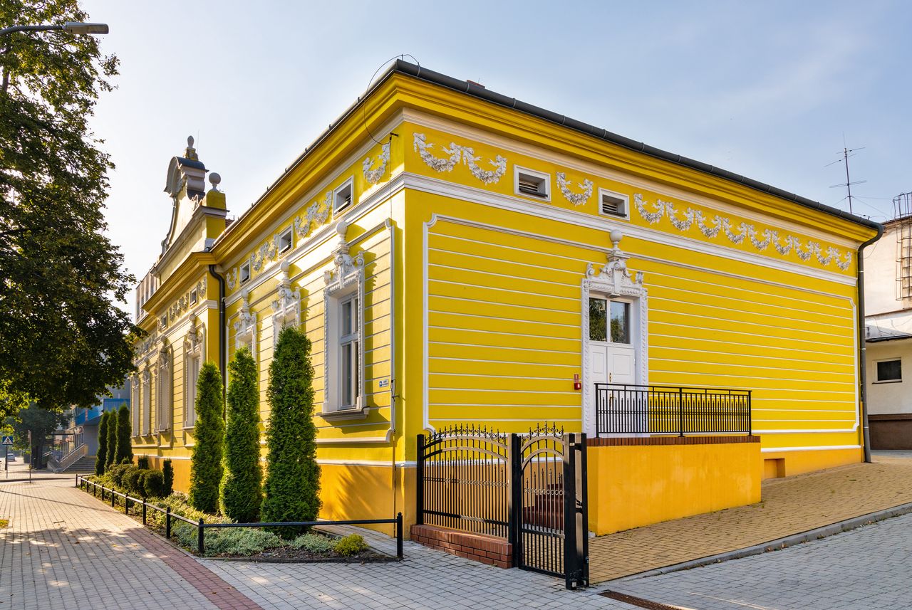 Dom kultury w historycznym centrum Tarnobrzega