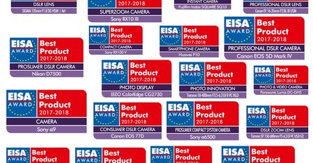 Fotograficzne nagrody EISA 2017-2018 - jest Sony i są inni