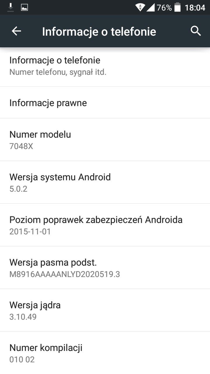 Alcatel OneTouch Go Play - test i recenzja "wytrzymałego" smartfona 29